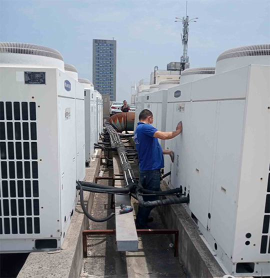 巢湖中央空调制热和不制冷系统维修方法